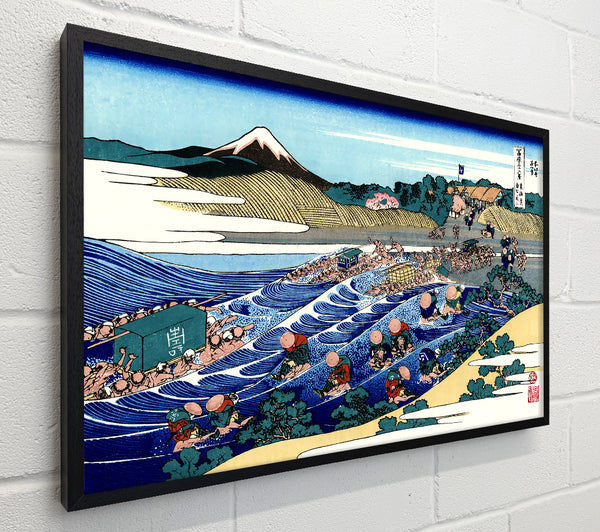 Hokusai Fuji From Kanaya On Tokaido