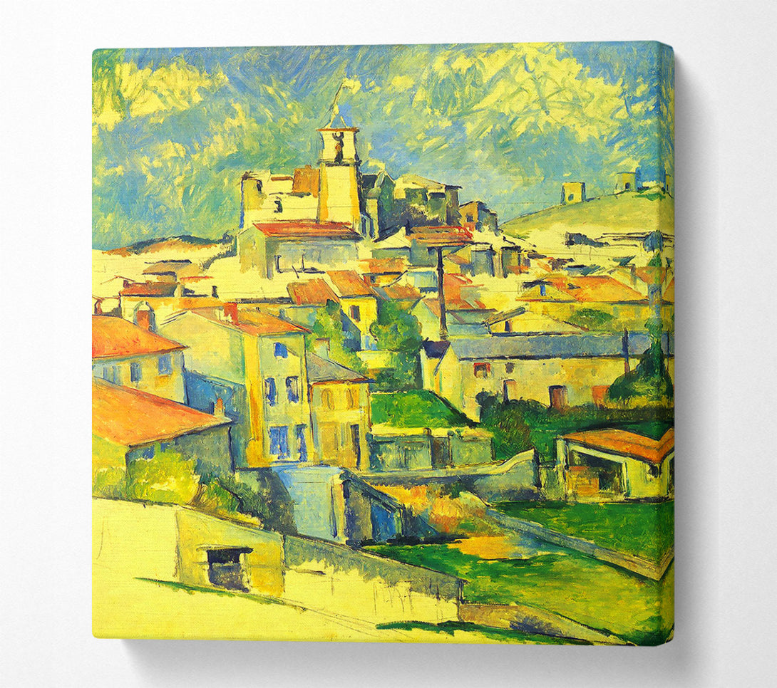  A Canvas Print of Cezanne Gardanne Canvas Wall Art