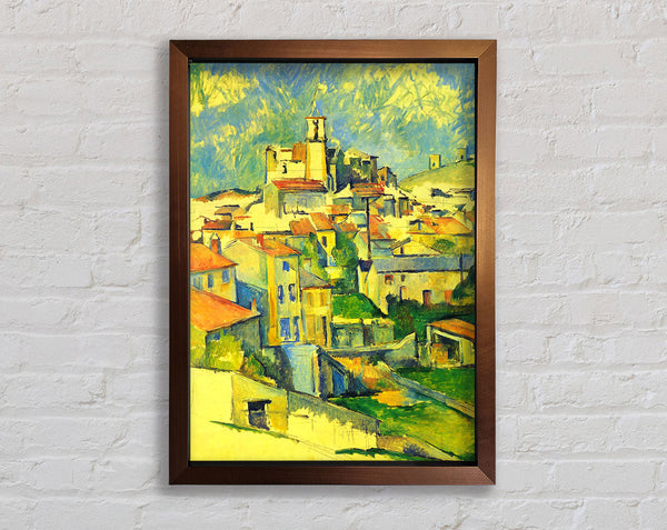 Cezanne Gardanne Framed Print