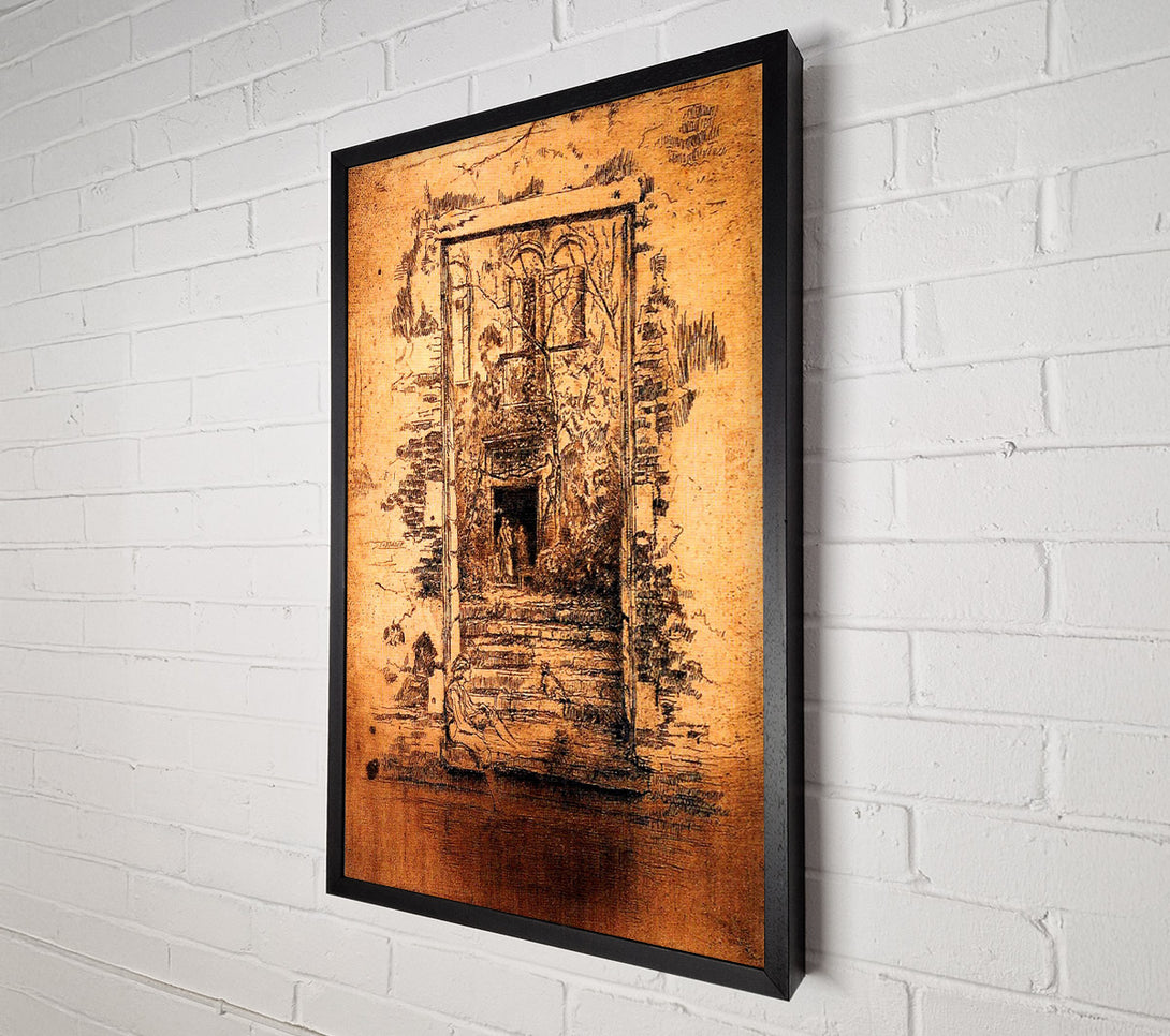  A Canvas Print of Whistler Garden Canvas Print