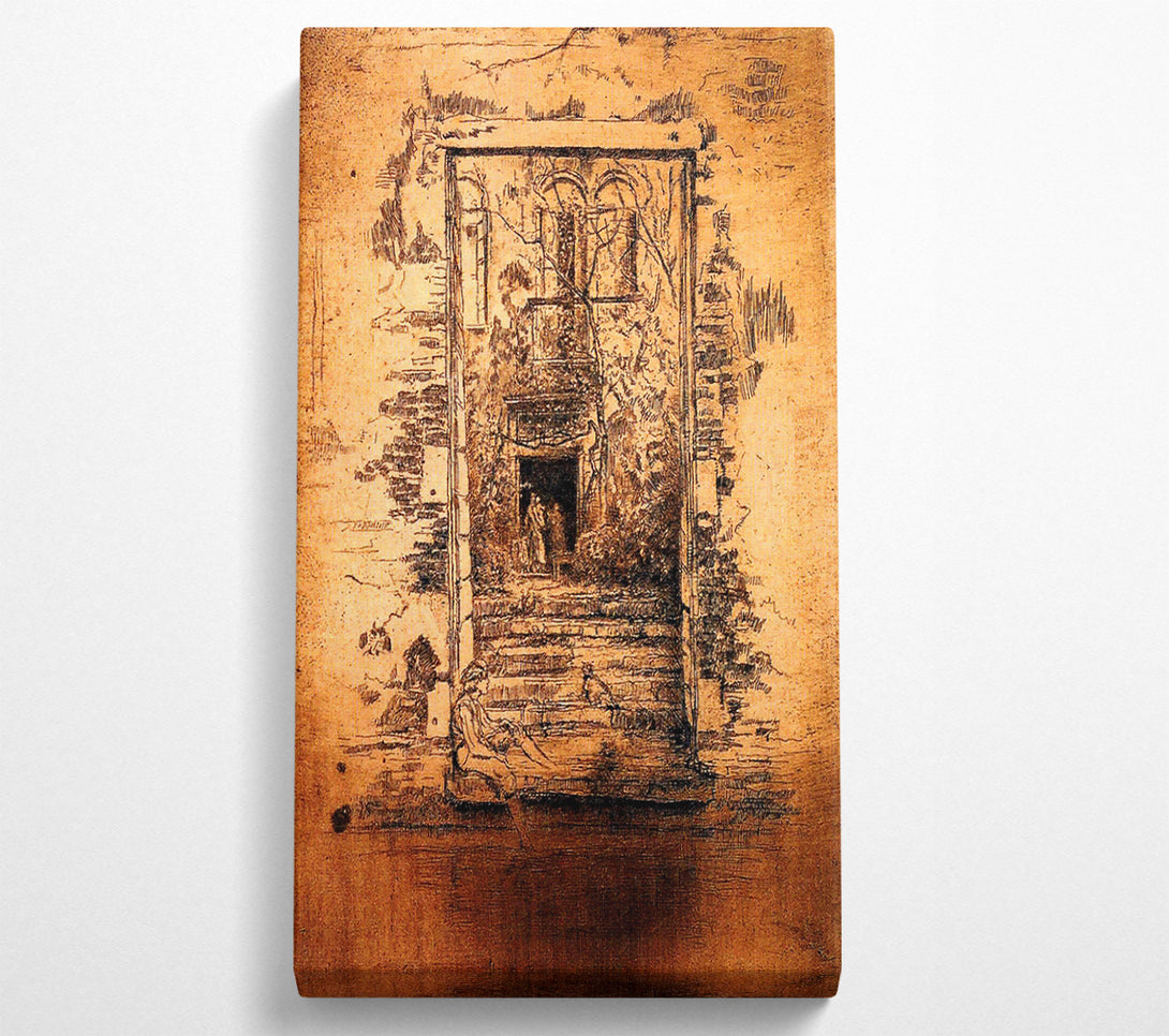  A Canvas Print of Whistler Garden Canvas Print
