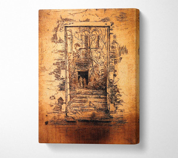  A Canvas Print of Whistler Garden Canvas Print