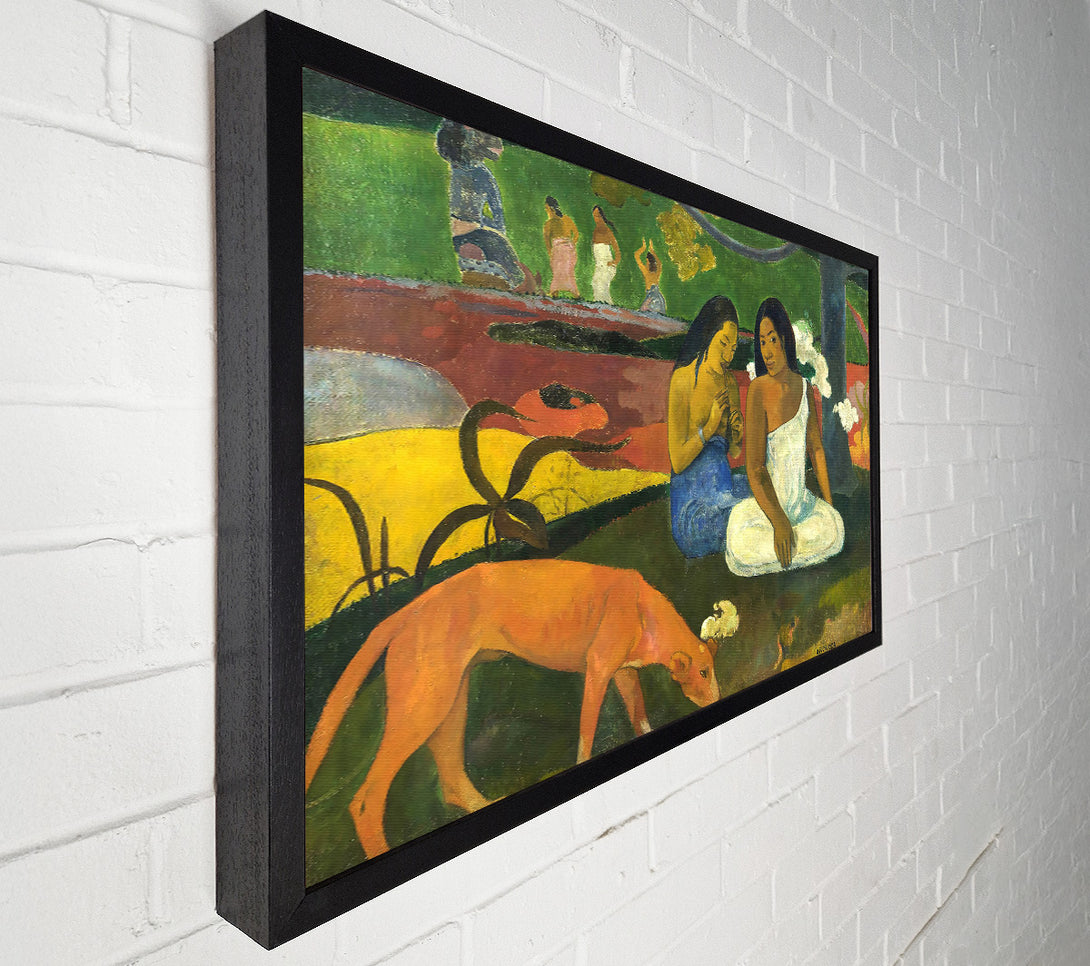  A Canvas Print of Gauguin Arearea Canvas Wall Art