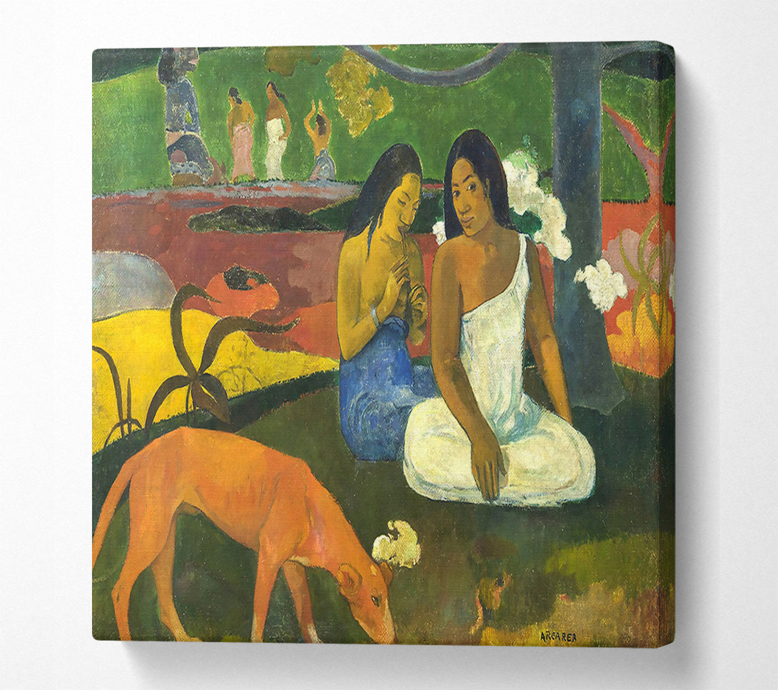  A Canvas Print of Gauguin Arearea Canvas Wall Art
