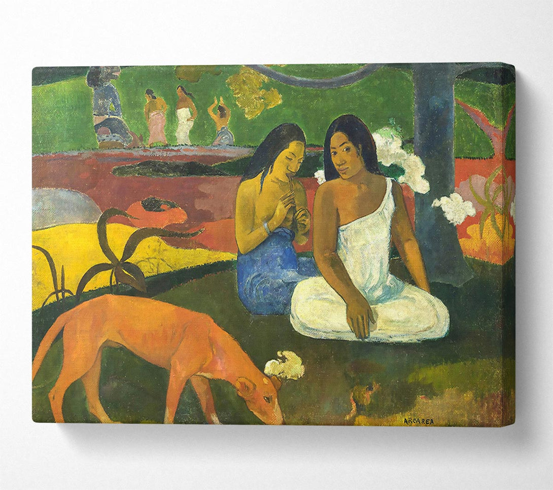  A Canvas Print of Gauguin Arearea Canvas Wall Art
