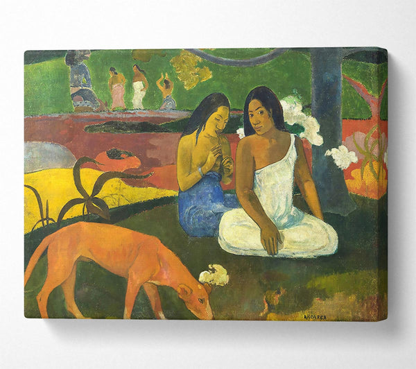  A Canvas Print of Gauguin Arearea Canvas Wall Art
