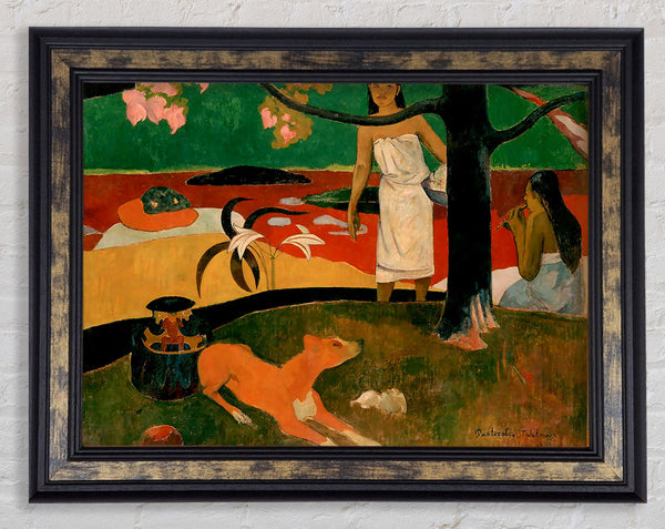 Gauguin Pastorales Tahitiennes Framed Print