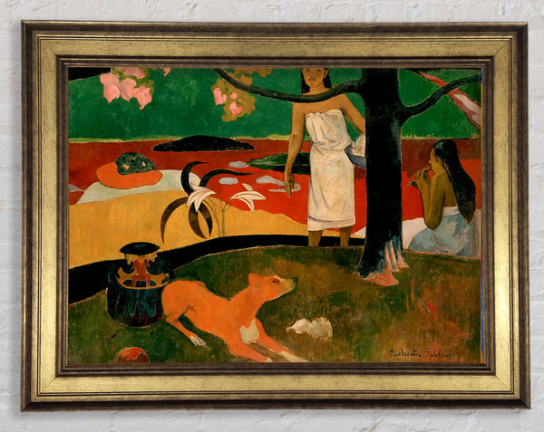 Gauguin Pastorales Tahitiennes Framed Print