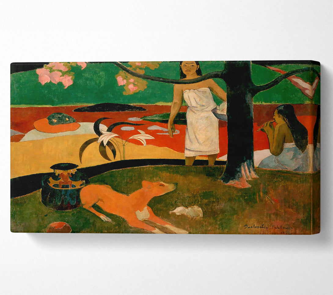  A Canvas Print of Gauguin Pastorales Tahitiennes Canvas Art