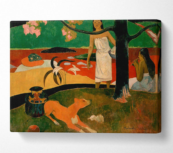  A Canvas Print of Gauguin Pastorales Tahitiennes Canvas Art