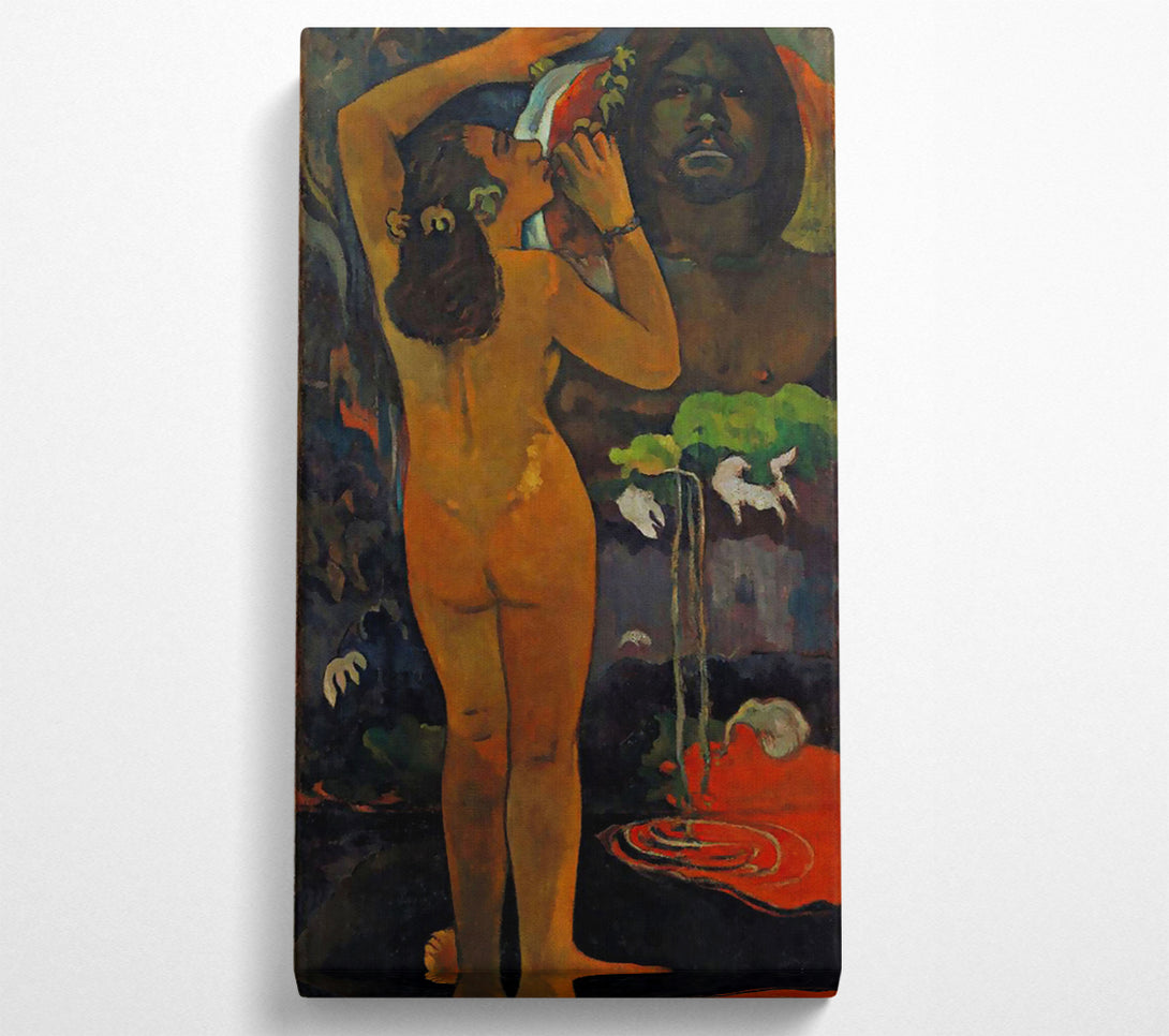  A Canvas Print of Gauguin The Moon And The Earth Canvas Art