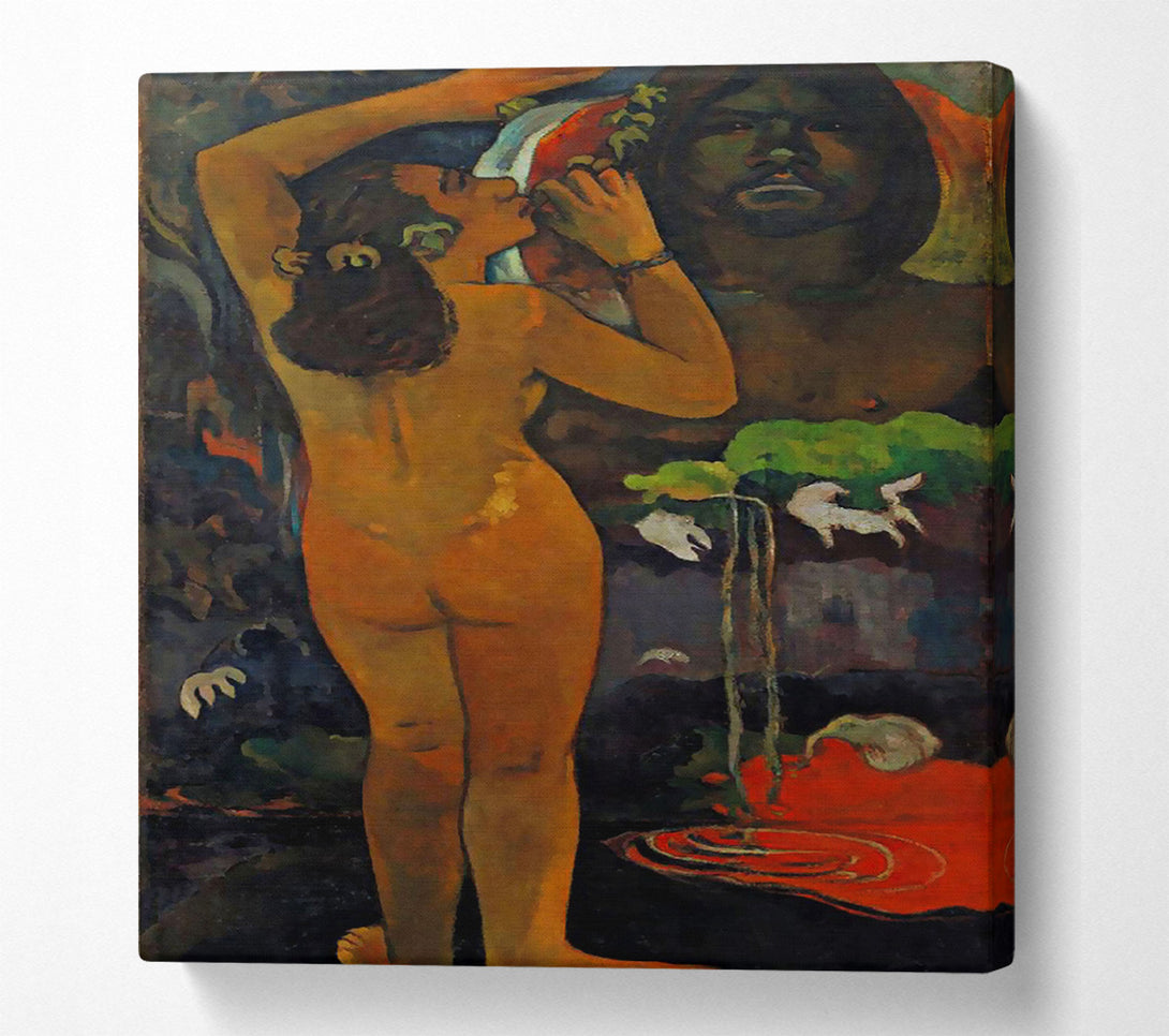  A Canvas Print of Gauguin The Moon And The Earth Canvas Art