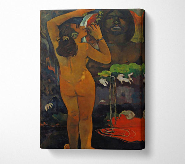  A Canvas Print of Gauguin The Moon And The Earth Canvas Art