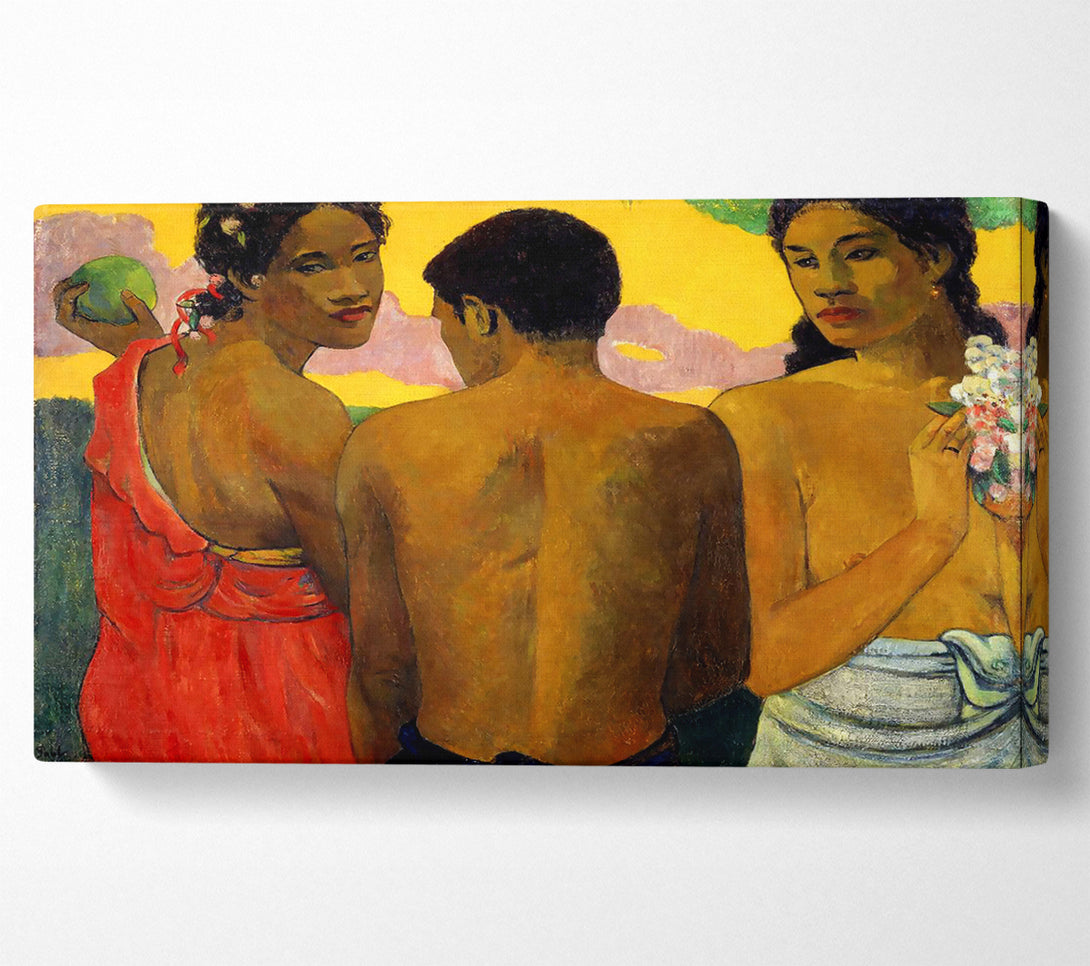  A Canvas Print of Gauguin Three Tahitians Canvas Art