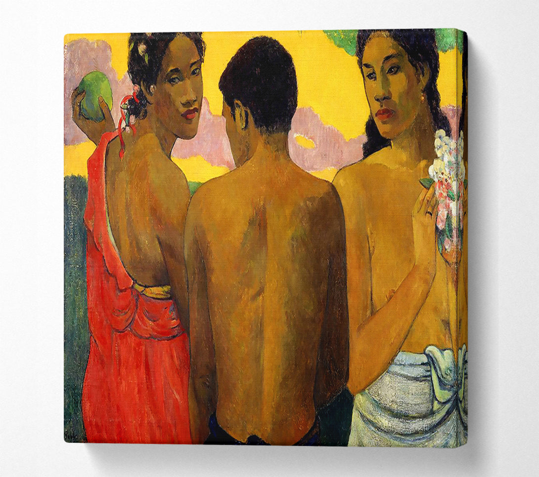  A Canvas Print of Gauguin Three Tahitians Canvas Art