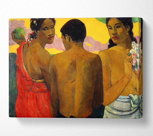  A Canvas Print of Gauguin Three Tahitians Canvas Art