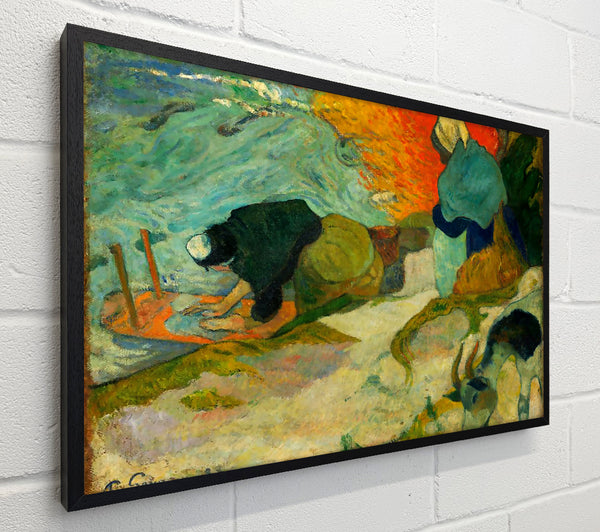 Gauguin Washerwomen In Arles