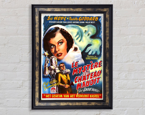 Ghost Breakers Poster 3 Framed Print