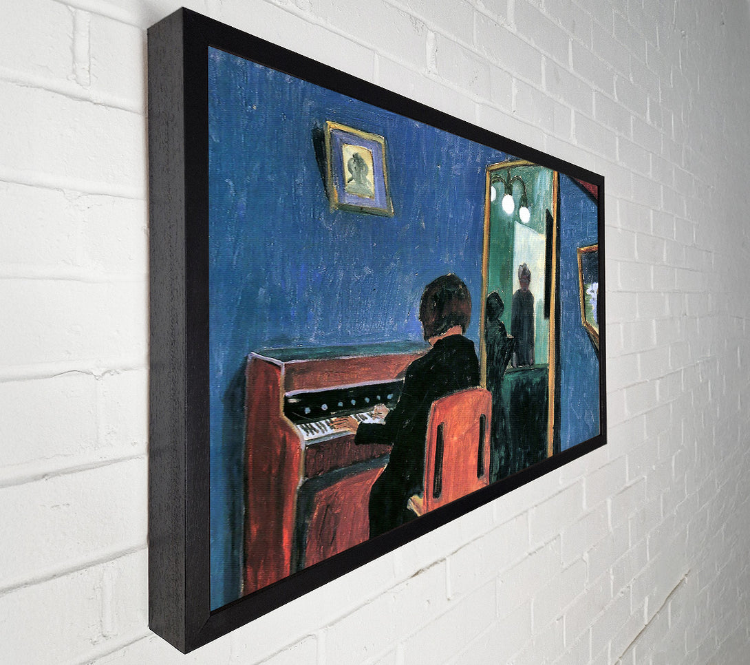  A Canvas Print of Walter Gramatte Girl At The Keyboards Canvas Wall Art