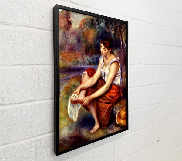 Renoir Girl Dryes Her Feet