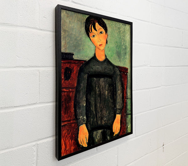Modigliani Girl With A Black Robe
