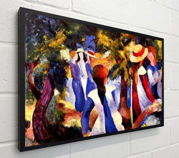 August Macke Girls In The Open