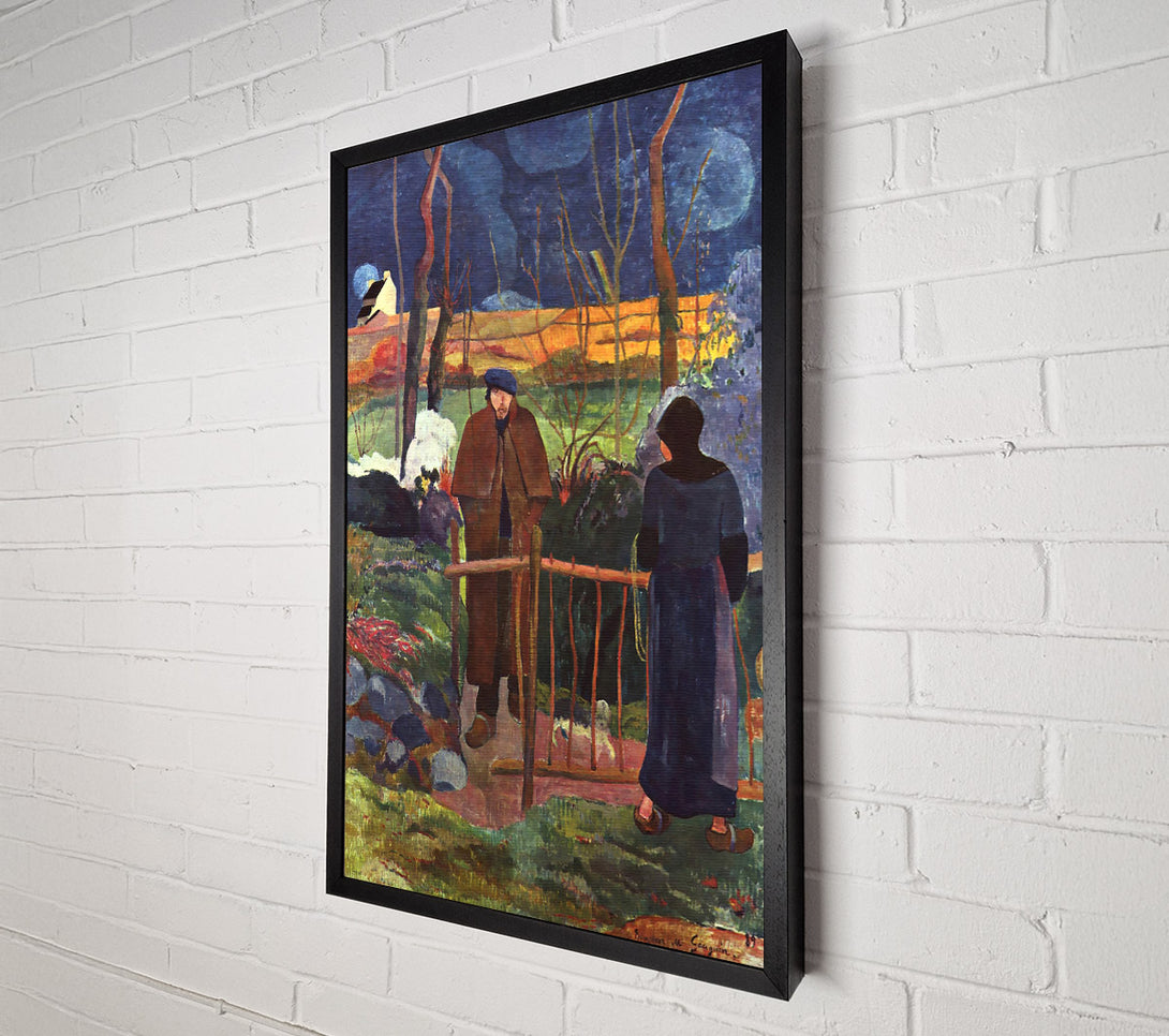  A Canvas Print of Gauguin Good Day Mr Gauguin Canvas Art