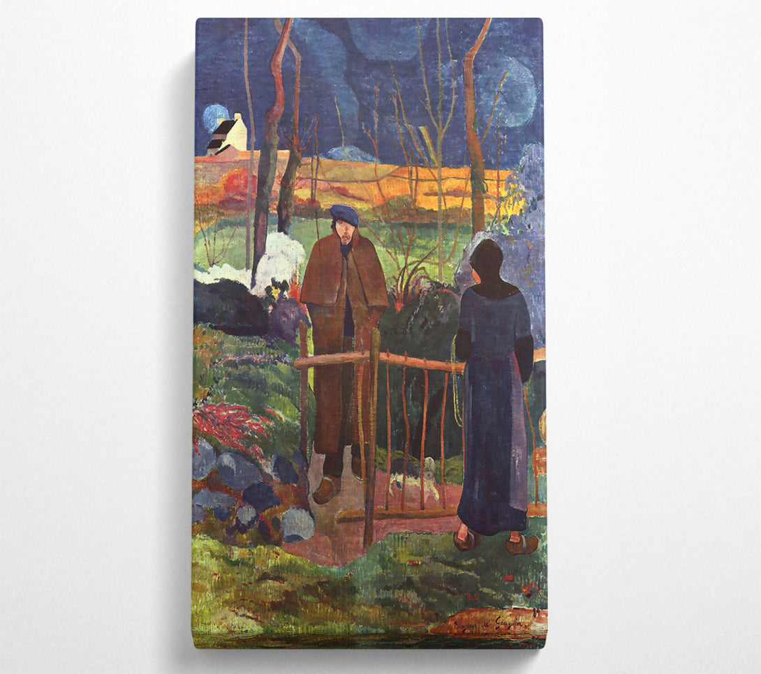 A Canvas Print of Gauguin Good Day Mr Gauguin Canvas Art