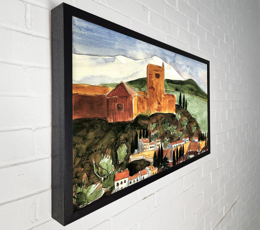  A Canvas Print of Walter Gramatte Granada 2 Canvas Wall Art