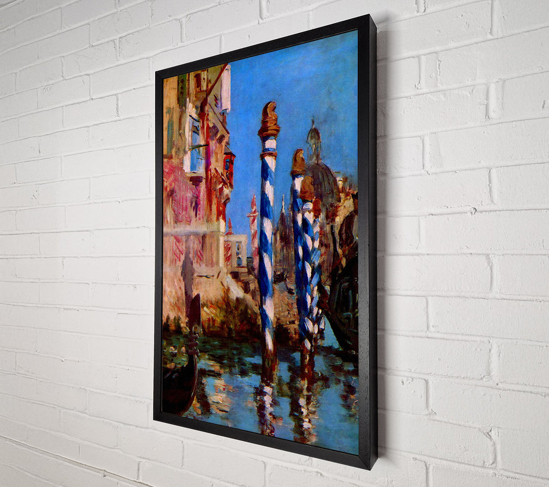  A Canvas Print of Manet Grand Canal In Venice Canvas Wall Art