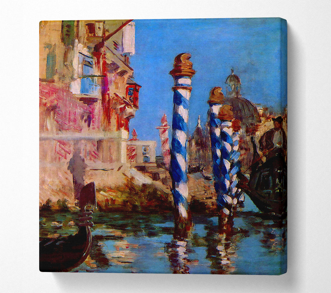  A Canvas Print of Manet Grand Canal In Venice Canvas Wall Art