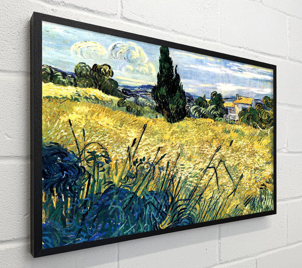 Van Gogh Green Wheat Field With Cypress 2