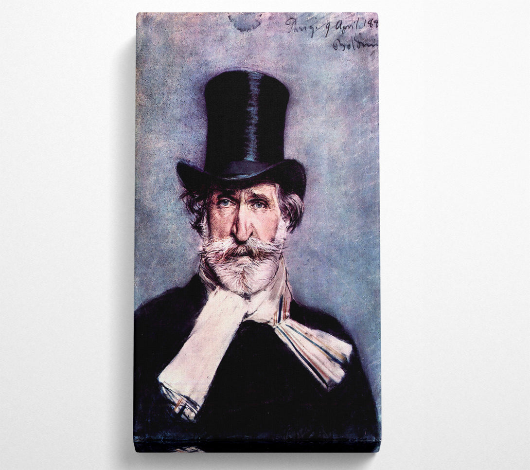  A Canvas Print of Giovanni Boldini Guissepe Verde Canvas Print