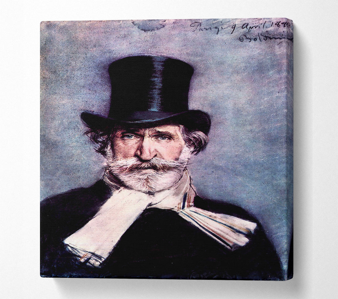  A Canvas Print of Giovanni Boldini Guissepe Verde Canvas Print
