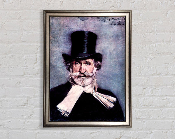 Giovanni Boldini Guissepe Verde Framed Print