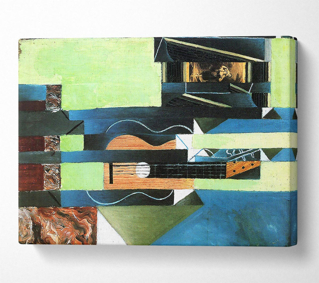  A Canvas Print of Juan Gris Guitar 2 Canvas Wall Art