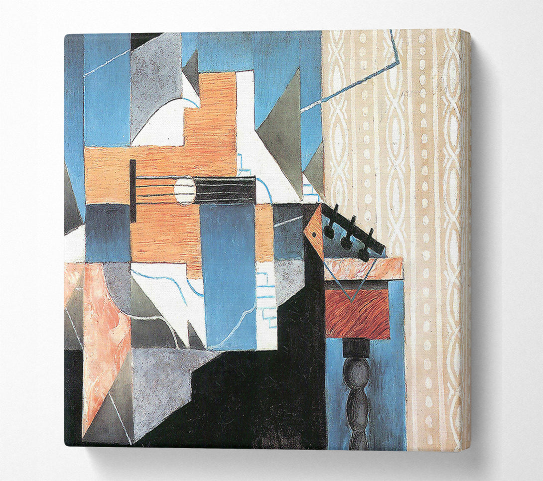  A Canvas Print of Juan Gris Guitar On A Table Canvas Print