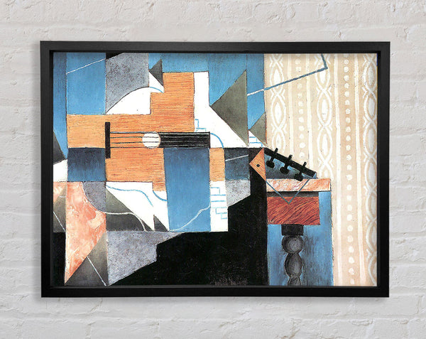 Juan Gris Guitar On A Table Framed Print