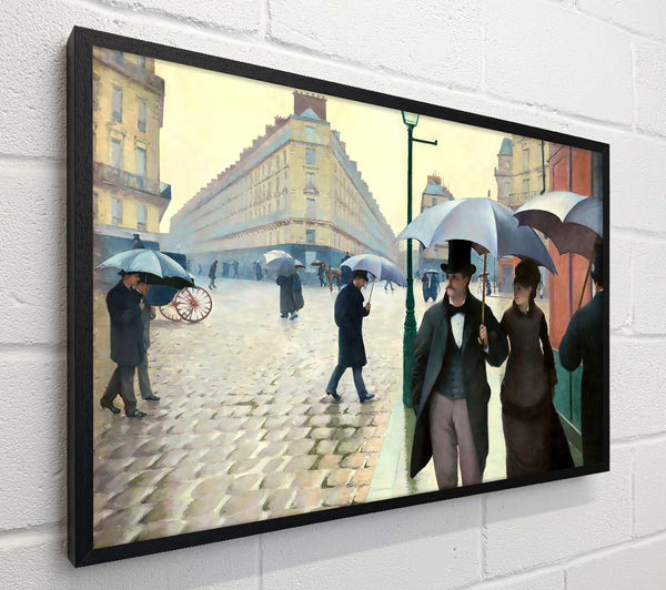 Gustave Caillebotte Paris Street On A Rainy Day