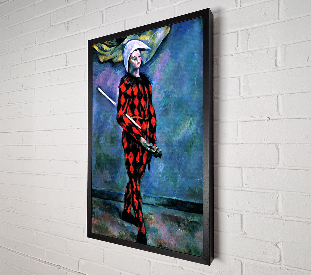  A Canvas Print of Cezanne Harlequin Canvas Art