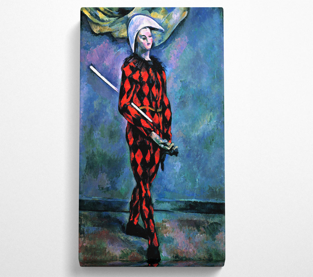  A Canvas Print of Cezanne Harlequin Canvas Art