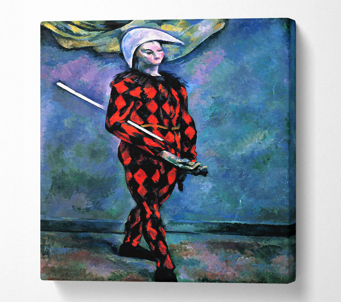  A Canvas Print of Cezanne Harlequin Canvas Art