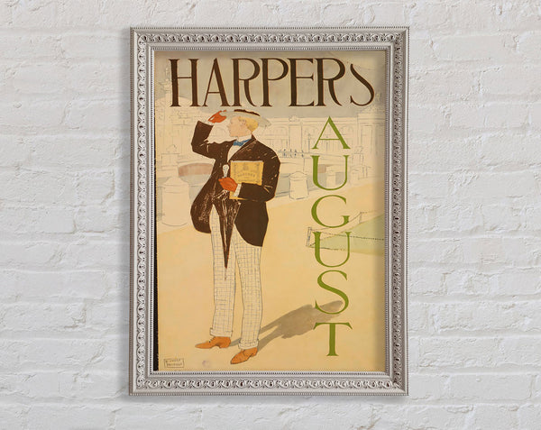 Harpers August 2 Framed Print