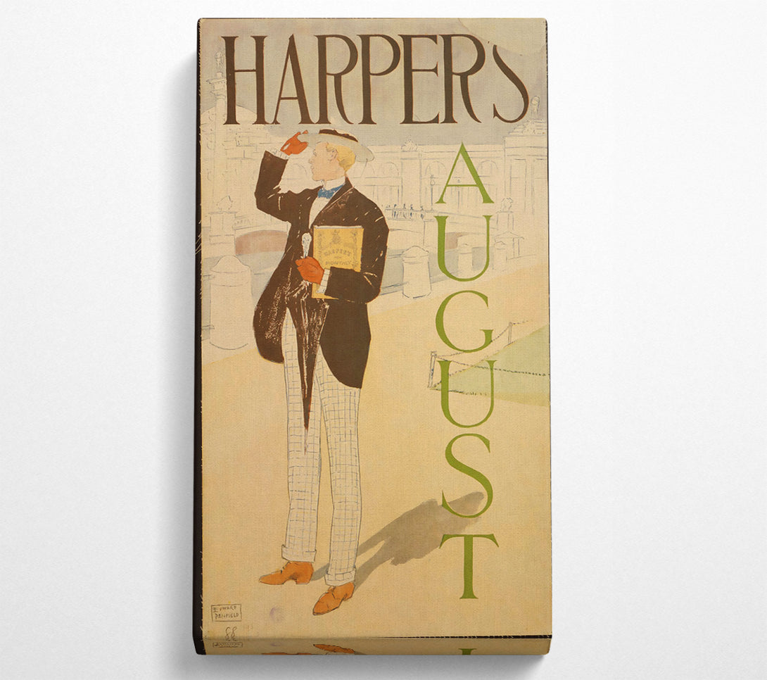  A Canvas Print of Harpers August 2 Canvas Wall Art