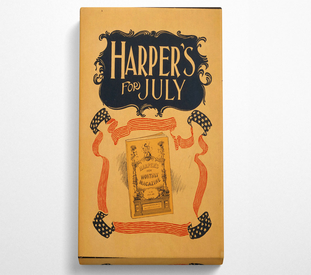  A Canvas Print of Harpers July Canvas Art