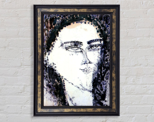 Modigliani Head 2 Framed Print