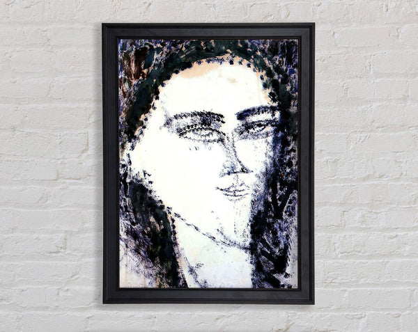 Modigliani Head 2 Framed Print