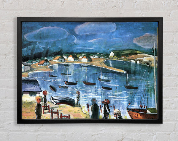 Walter Gramatte Hiddensoe Framed Print