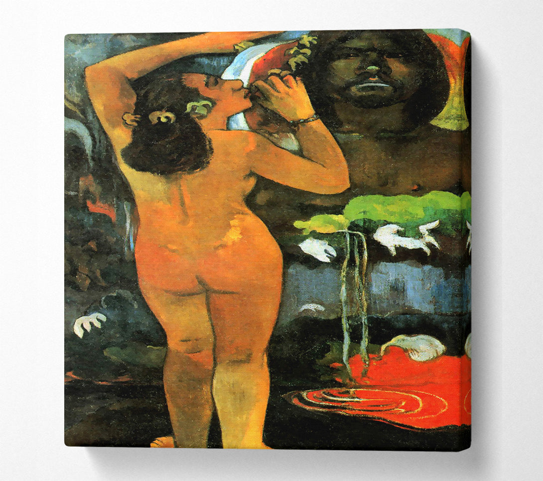  A Canvas Print of Gauguin Hina Tefatau Canvas Wall Art