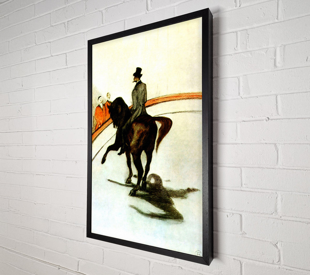  A Canvas Print of Toulouse Lautrec Horse In The Ring Canvas Art